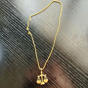 Gold Balance Necklace
